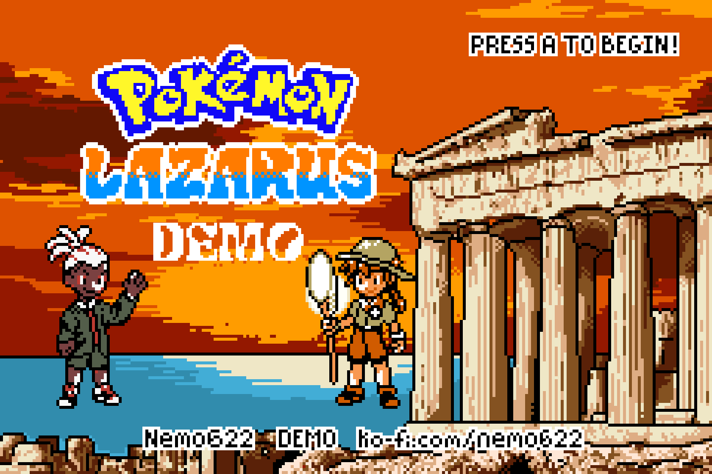 Pokemon Lazarus – The Fan-Made Emerald ROM Hack Set In A Greek-Inspired Region