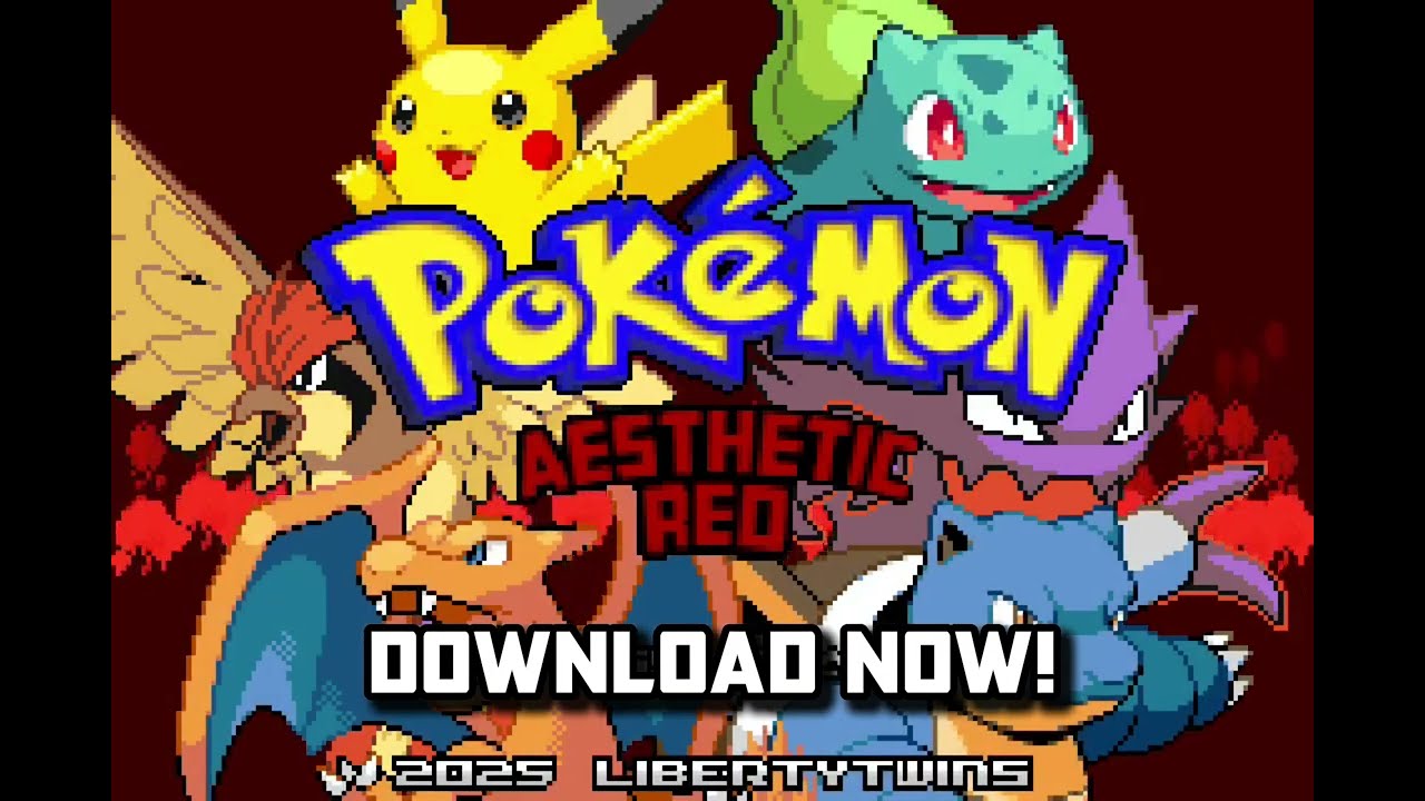 Pokémon Aesthetic Red: A Modern Take on the Classic Kanto Adventure